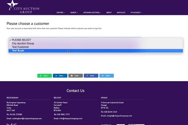 Change Customer